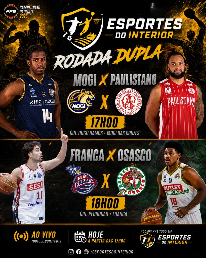Basquete rodada dupla