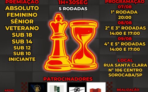 Último Classificatório Sorocabano 2026